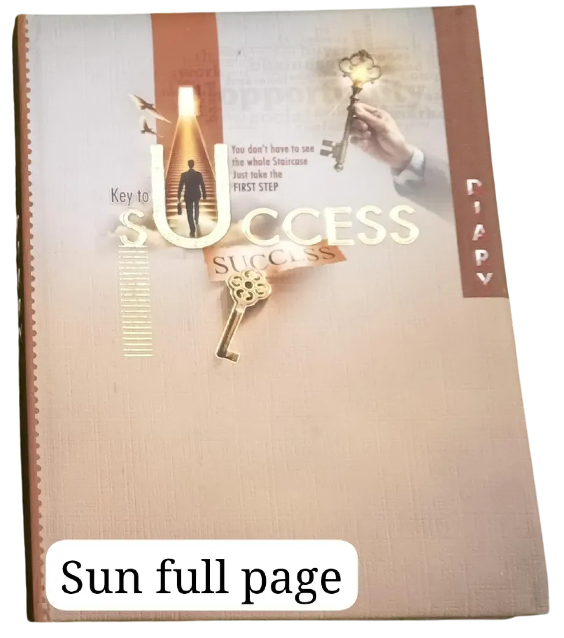 Sunday Full Page - Board type Diary  MRP 410.00